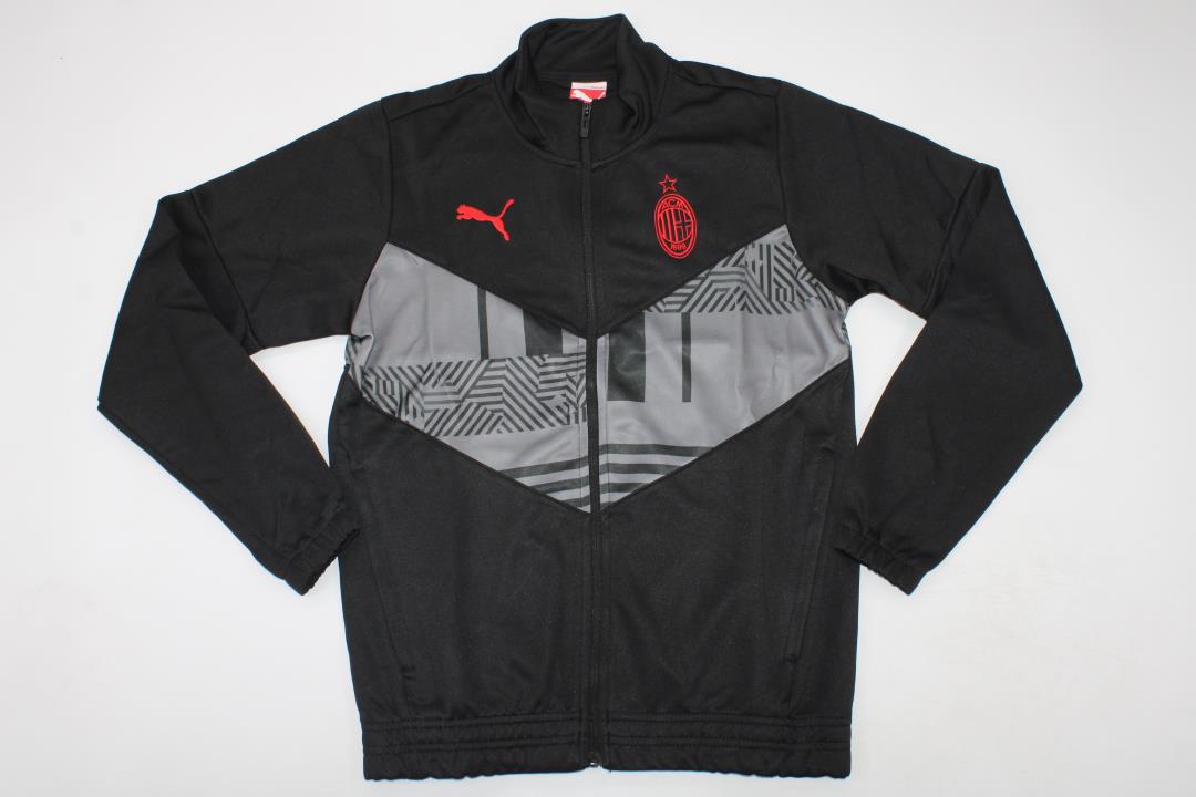 AAA Quality AC Milan 22/23 Jacket - Black/Grey